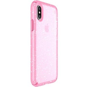 Pink glitter iPhone X Case